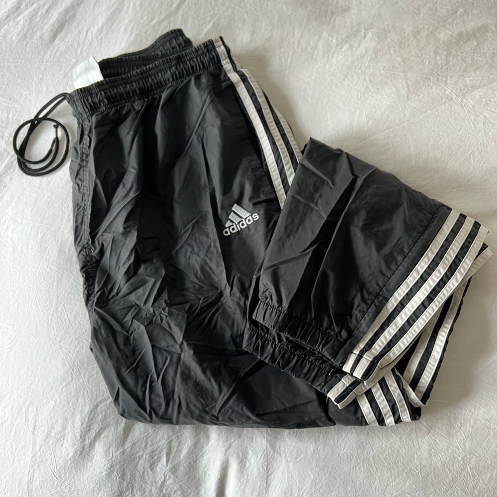 Adidas black track pant